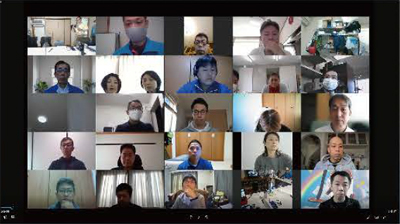 オンラインにて研修会